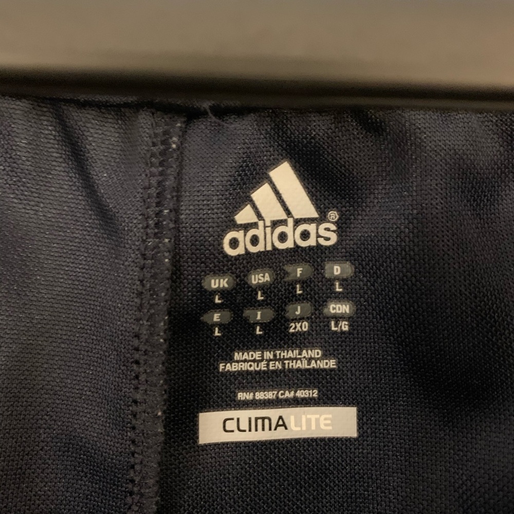 Adidas large sports jacket and training pants